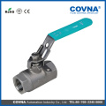 SS304/316 1 inch stainless steel ball valve 2PC handle with high quality